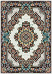 فرش ماشینی 1000 شانه-طرح زیبا- تراکم3000
